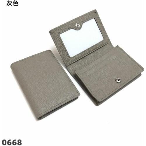 Genuine Leather Womens wallet 2022 Mens wallet short Purse Clutches Money Wallets Handbag Passport cover wallet f card holder