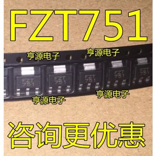 10PCS FZT751TA FZT751 SOT-223