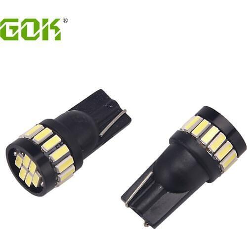 100 x W5W T10 LED Canbus Bulb 4014 SMD 21 led 194 168 Car Clearance Parking Lights Auto Interior Reading Trunk Lamp White 12-24V