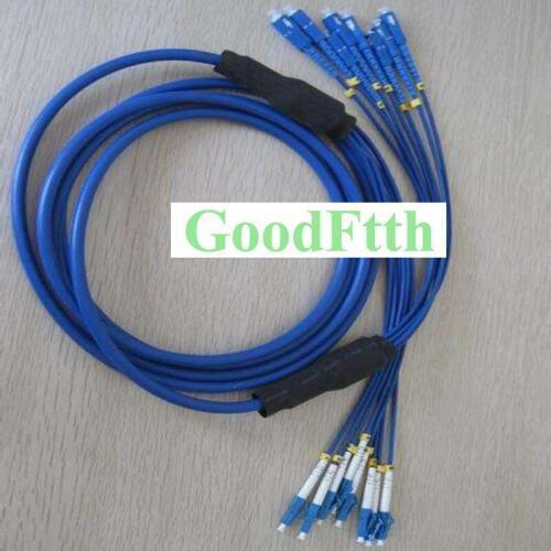 8 Core Fiber Armoured armored Patch Cord SC-LC UPC SC/UPC-LC/UPC SM GoodFtth 10-50m
