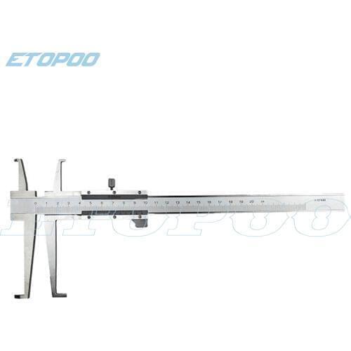 9-200mm Inside Groove Vernier Caliper with Knife-point