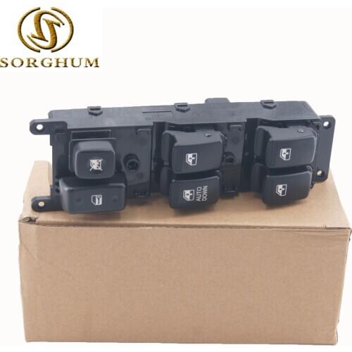 93570-1G110 935701G110 14 Pins ön sol güç pencere ana şalter for KIA RiO RiO Hybrid 2006-2010