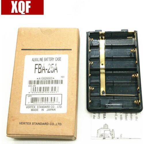 XQF FBA-25A battery case box for YAESU /VERTEX STANDARD FT60R,VX168,VX160,VX418,VX410,VX120,VX127,VX428 HX370S