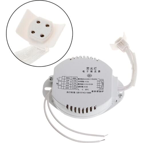 Electronic Ballast For Annular Tubes Ballasts Lights Fluorescent Lamp Rectifier 22W-40W