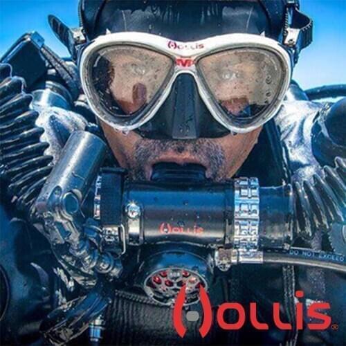 Hollis M3 Diving Mask Low Profile Soft Silicone Skirt Scuba Diving Freediving Snorkeling Tech Diving Equipment