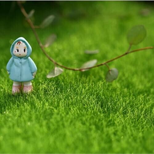 Micro Landscape Decoration DIY Mini Fairy Garden Simulation Plants Artificial Fake Moss Decorative Lawn Turf Green Grass