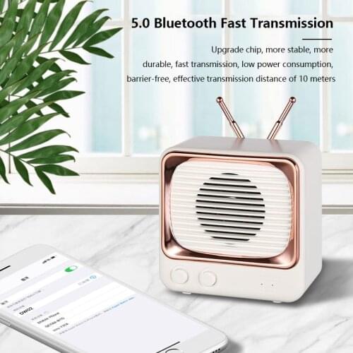 DW02 Mini Bluetooth Speaker Portable Wireless speaker Sound System 4D Stereo Music Surround TF USB caixa de som bluetooth