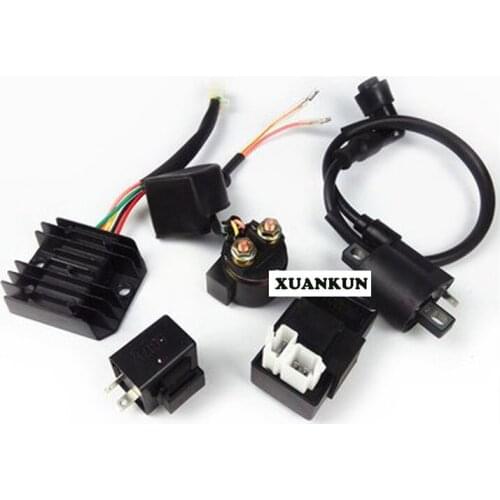 Motorcycle Electrical Device Igniter High Voltage Package Rectifier Relay CG125 Bell GN125