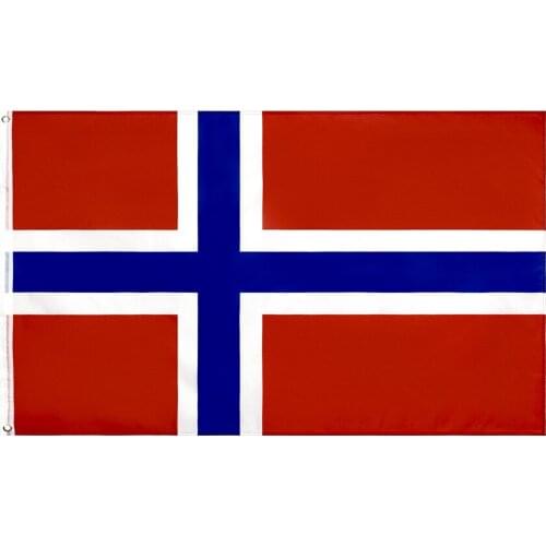Norway National Flag Football Banner Polyester Flag 90*150cm For Festival Home Garden Decoration Party Supplies