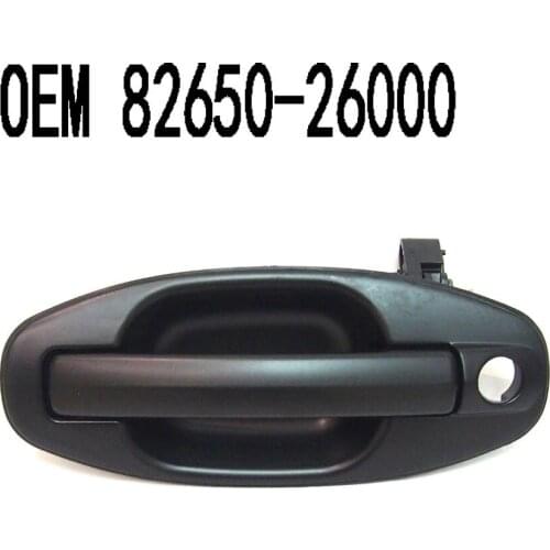 OEM 8265026000 82650-26000 82650 26000 Black left front door outer handle front left outer handle For Hyundai Santa Fe 2001-2006
