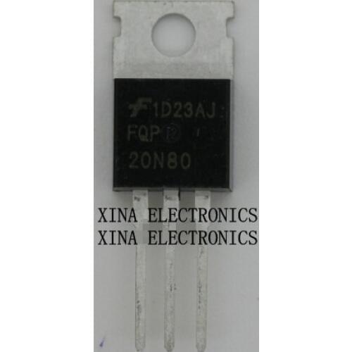 FQP20N80 20N80 TO-220 ROHS ORIGINAL 20PCS/lot Free Shipping Electronics composition kit