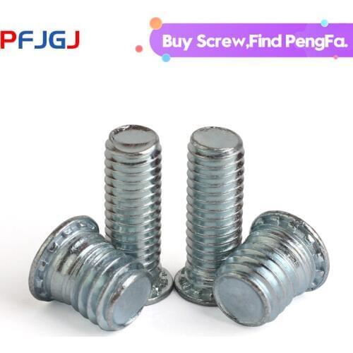Peng Fa Pressure Riveting Screw M3 M4 M5 M6 M8 MRiveted Screw Plate Screw Plate Screw Galvanized Environmental Protection