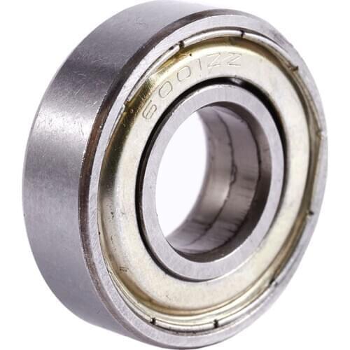 6001ZZ Double Shielded Deep Groove Ball Bearings 28mm x 12mm x 8mm