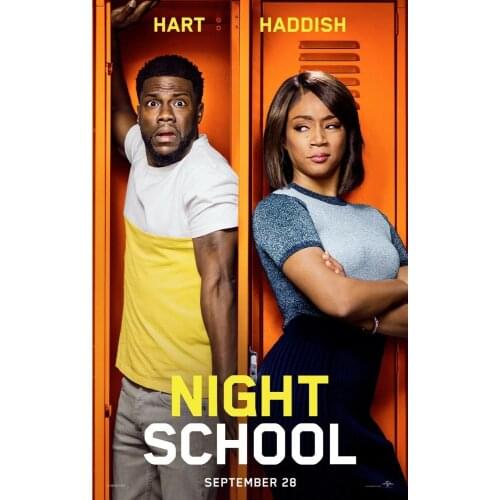 Night School Movie Art print Silk poster Home Wall Decor