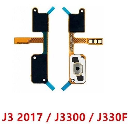 For Samsung Galaxy J3 2017 J330 J330F J3300 SM-J330F Home Button Return Keypad Menu Key Ribbon FPC Flex Cable Replacement Parts