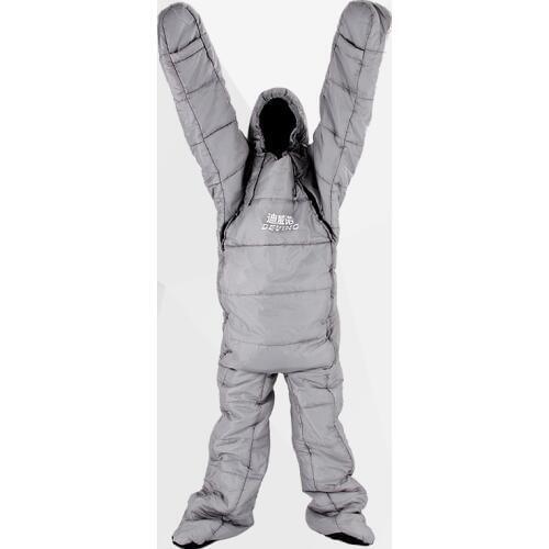 New Arrival High Quality Cotton Filling Single Person 3 Season Ultralarge Comfortable Waterproof Sleeping Bag Sacos De Dormir