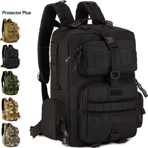 Outdoor Mountaineering Tactical Camo Backpack Military Army Patrol Camping Bag Hunting Hiking Trekking Travel Rucksack