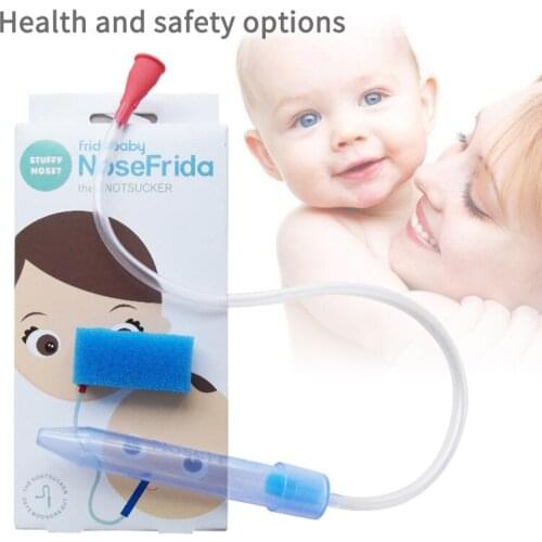 1 Set Baby Nasal Suction Aspirator Nose Cleaner Sucker Suction Tool Protection Newborn Mouth Suction Aspirator Type Health Care