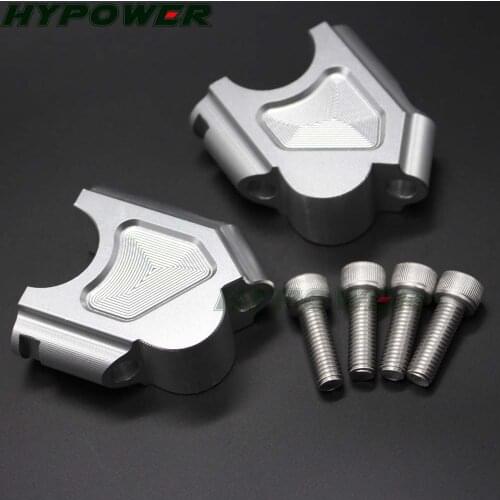 For Benelli TRK502 TRK 502 2016-2017 Motorcycle Accessories CNC Aluminium Handle Bar Clamp Raised Extend Handlebar Mount Riser