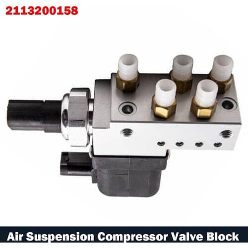 2113200158 A2113200158 Air Suspension Compressor Valve Block Control Unit For Mercedes Benz W211 E320 E500 E55 CLS55 E63