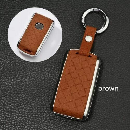 Car Key Cover Galvanized Alloy For Mazda 3 2019 2020 Key Case New TPU For Mazda 3 Axela Key Cover