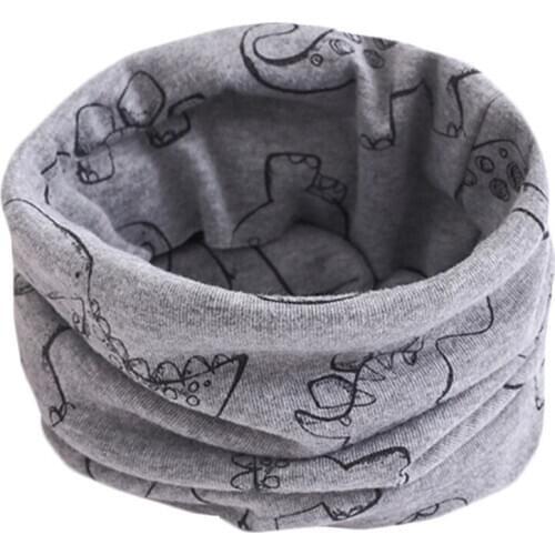 Spring Autumn Children Cotton Scarf Winter Baby Kids Warm Scarf Boys Girl Cartoon Scarves Child Collar O Ring Magic Neckerchief