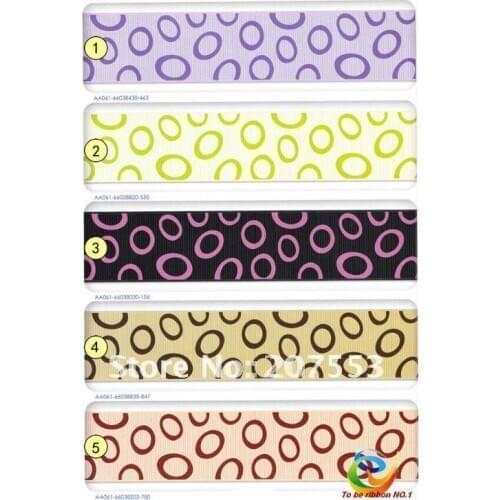 Brand New 1-1/2" Special Dots Grosgrain Ribbon WY-071~ 1 color Semicircle Free Shipping