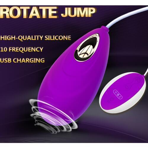 Jumping Eggs Wireless Remote Vibrator Adult Toys For Couples USB Rechargeable G Spot Clitoris Stimulator Vibrators Toy For Women