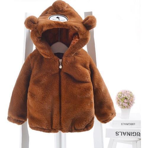 New Baby Coats Boy and Girl Fleece Hooded Thickness Autumn Winter Newborn Jacket Baby Coat 8BB027