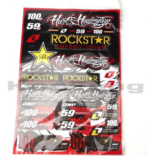 Motorcycle sticker motocross scooter available diri bike 30*45cm decals wholesale Cheap Helmet stickers