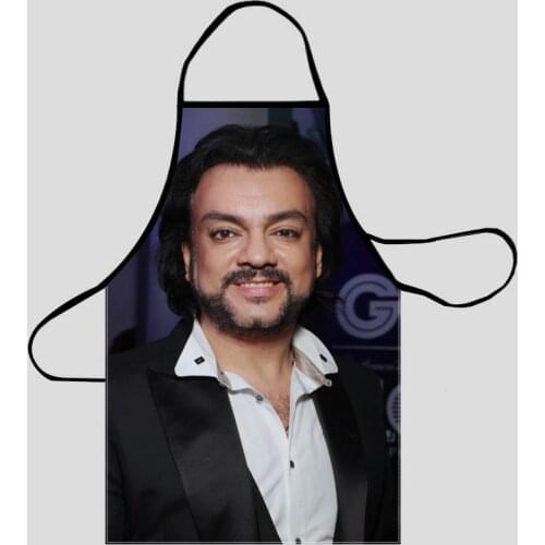 New Kirkorov Apron Kitchen Aprons For Women Oxford Fabric Cleaning Pinafore Home Cooking Accessories Apron