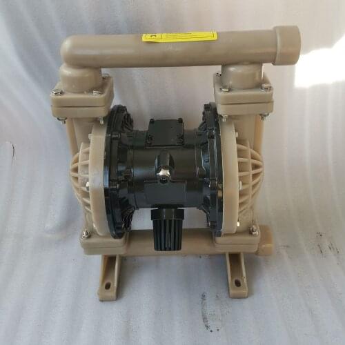 Pneumatic diaphragm pump strong acid weak alkali corrosion resistant engineering plastic sludge selfpriming ChemicalQBK 40 pump