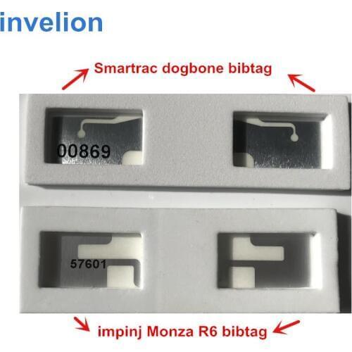 860-960MHZ bib tag uhf RFID Dogbone Chip Timing Systems for tracking Marathon or Triathlon rfid sticker to number/dorsal