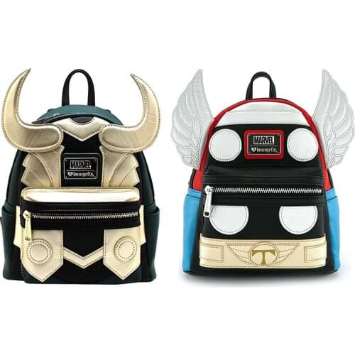 Disney backpack Marvel Loki Thor Travel Laptop Bag School Bags for Students and Adults