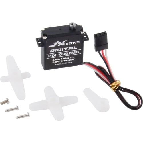 JX Servo PDI-0902MG 9.4g 2.6kg High Torque Digital Standard Servo For RC Airplane Helicopter