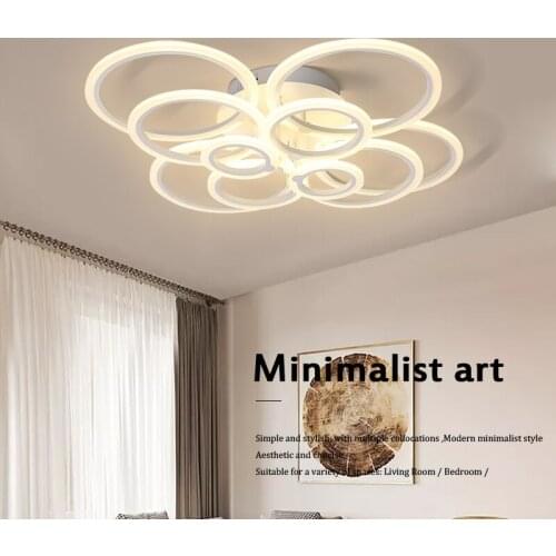 Modern Simplicity Ceiling Light Atmosphere and Warm Living Room Lights LED Room Light Study Light