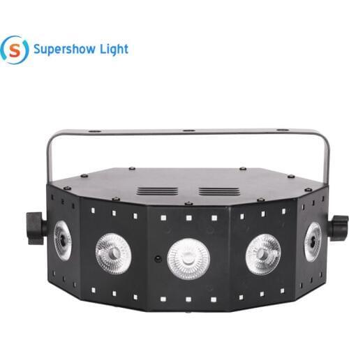 V5 Quad Color 5*8W RGBUV 4 IN 1 LED, 30*0.2W SMD-RGB Lighting Party Night Club DJ Equipment LED