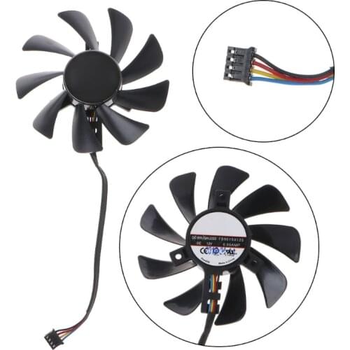 Cooling Fan for Sapphire HD7770 7750 HD7970 RX 580 gtx560 gtx 950 VGA Fan 85MM 1PC FD9015U12S Graphics Card