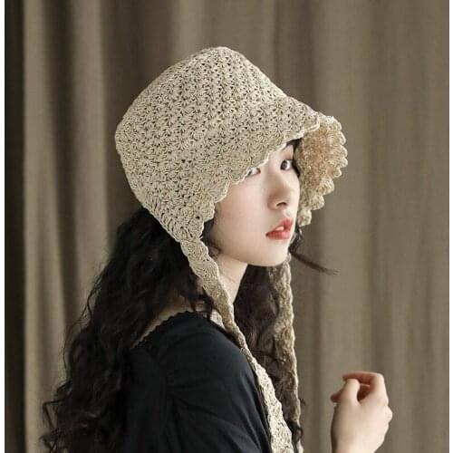 WOMEN Summer Hats Sun Beach Panama Straw hat Wide Wave Brim Folded Outdoor CAPS Leisure Holiday Raffia Cap visors hat