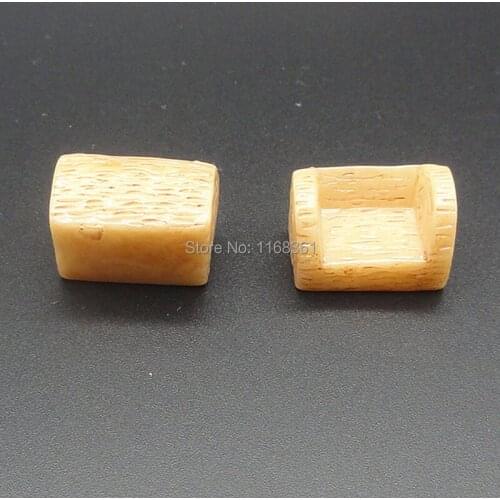 1pcs/lot Resin High Quality lovely park chair 19*13mm Ornaments Micro landscape Ornaments Creative Home Gardening Decorations