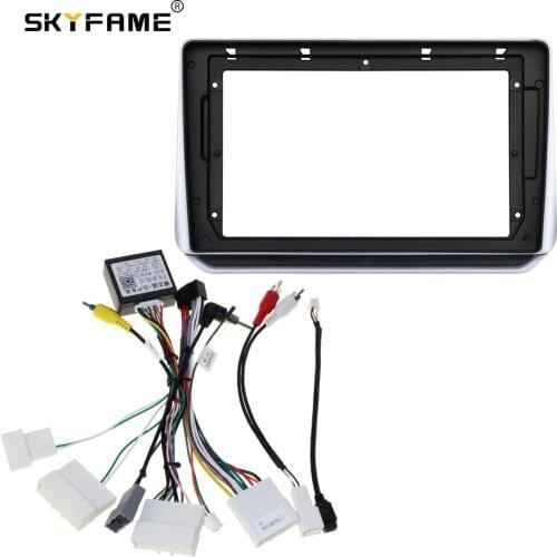 SKYFAME Car Frame Cable For NISSAN ALTIMA TEANA 2019+ Screen Dask Kit Fascia Frame