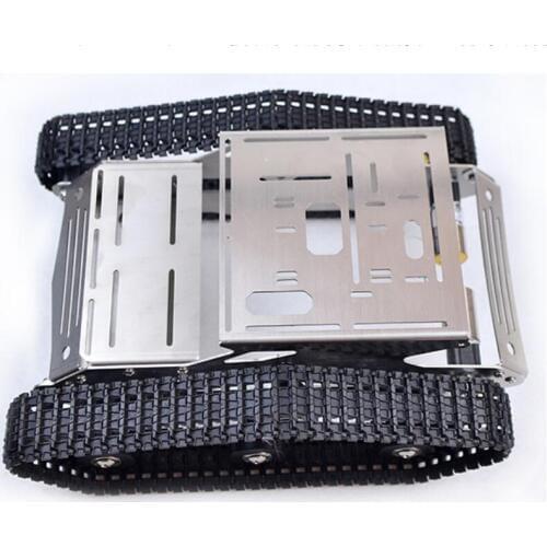 Wireless Wifi Robot Car chassis with motors Diy Tracked Crawler Caterpillar Track RC Toy Kit Chain Robotic Car Accessory