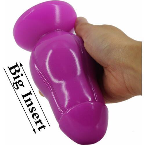 Big anal plug dildo Ass massage Vagina Masturbation butt plug anal stimulation sex toys for woman couples flirting Adult product
