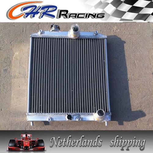 FOR 32MM IN/OUT PIPE 3 CORE Aluminum Radiator 92-00 Honda Civic EK EG B16 B18 92 00