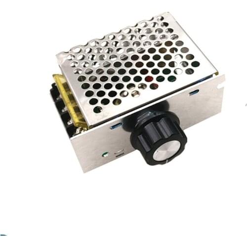 AC motor 4000W imported high-power thyristor electronic voltage regulator light, speed and temperature regulation 220V