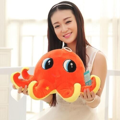 60CM Big Octopus Stuff Animal Soft Doll Plush Toy Pillow Birthday Gift Handmade Cotton Bear Cute Plush Plush/Nano Doll