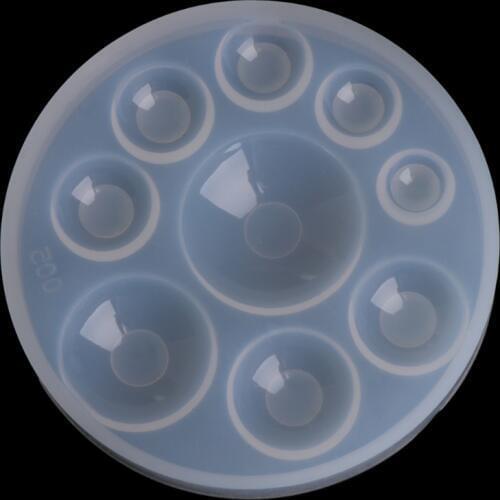 Round Silicone Resin Mold DIY Jewelry Pendant Making Tool Mould Handmade Craft