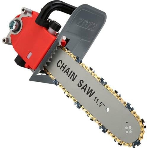 Upgrade 11.5inch Electric Chainsaw Bracket Adjustable Universal M10/M14/M16 Chain Saw Part Angle Grinder Into Chain Saw