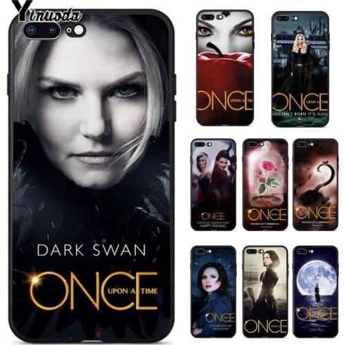 Yinuoda Once Upon A Time Silicone soft TPU Phone Case Cover for iPhone 8 7 6 6S Plus 5 5S SE XR X XS MAX Coque Shell