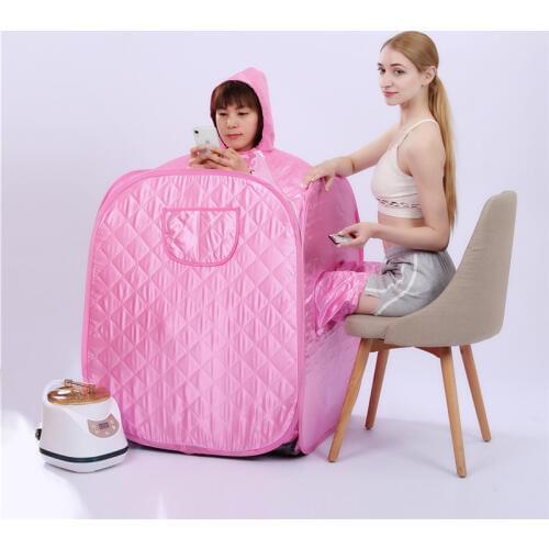 Portable Steam Sauna SPA 2020 New Style Heater Room Weight Loss Sauna kits Detox Machine Shower Room Steamer Wet sauna